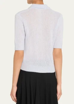Lisa YangMasy Cashmere Polo Sweater
