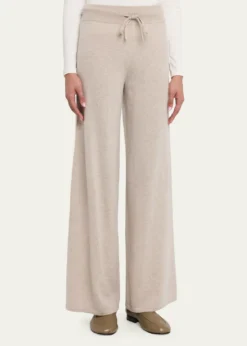 Lisa YangSofi Cashmere Straight-Leg Pull-On Trousers