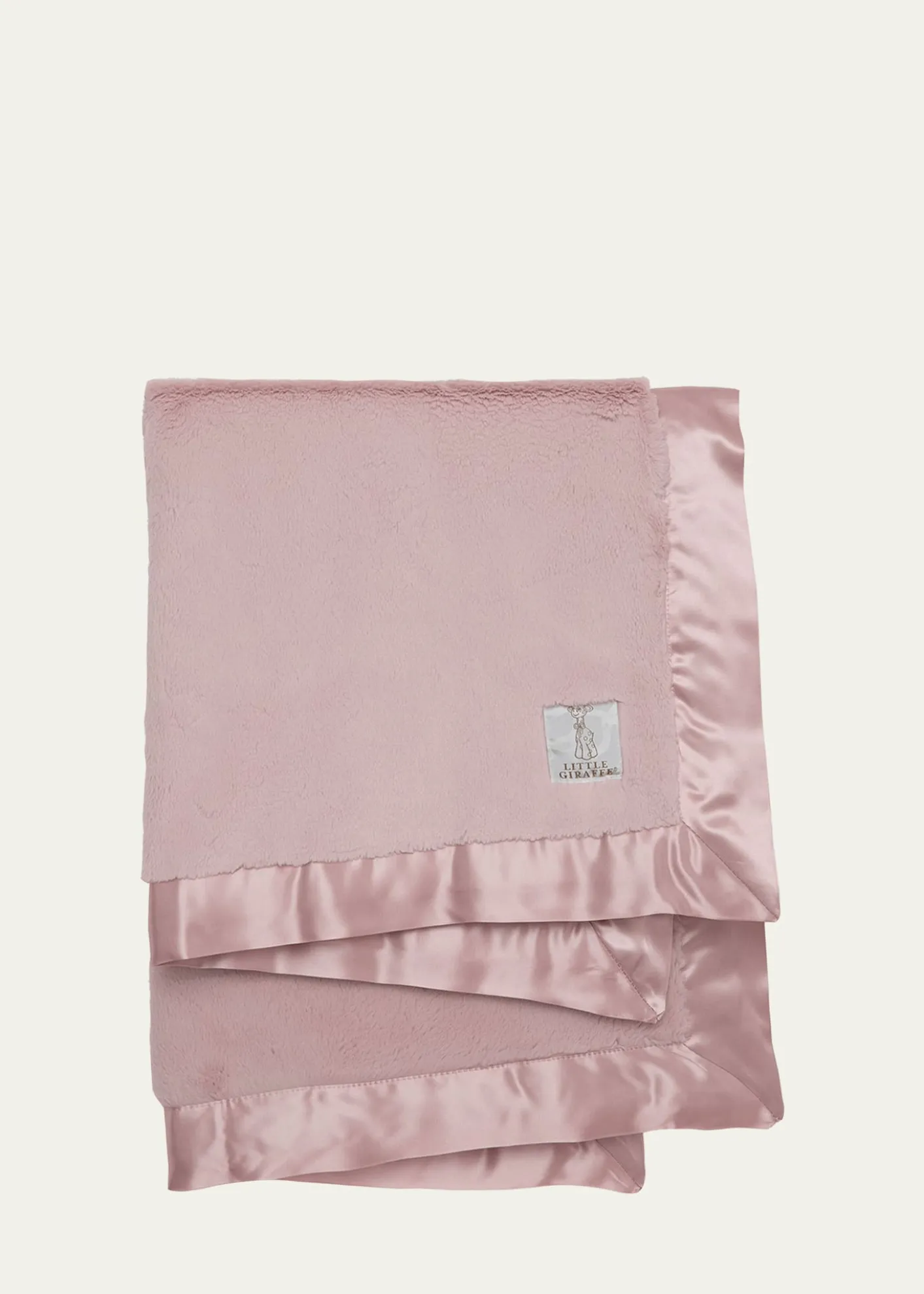Little GiraffeLuxe Solid Baby Blanket