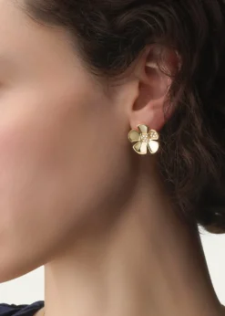 L. Klein18k Gold Alessia Diamond Stud Earrings
