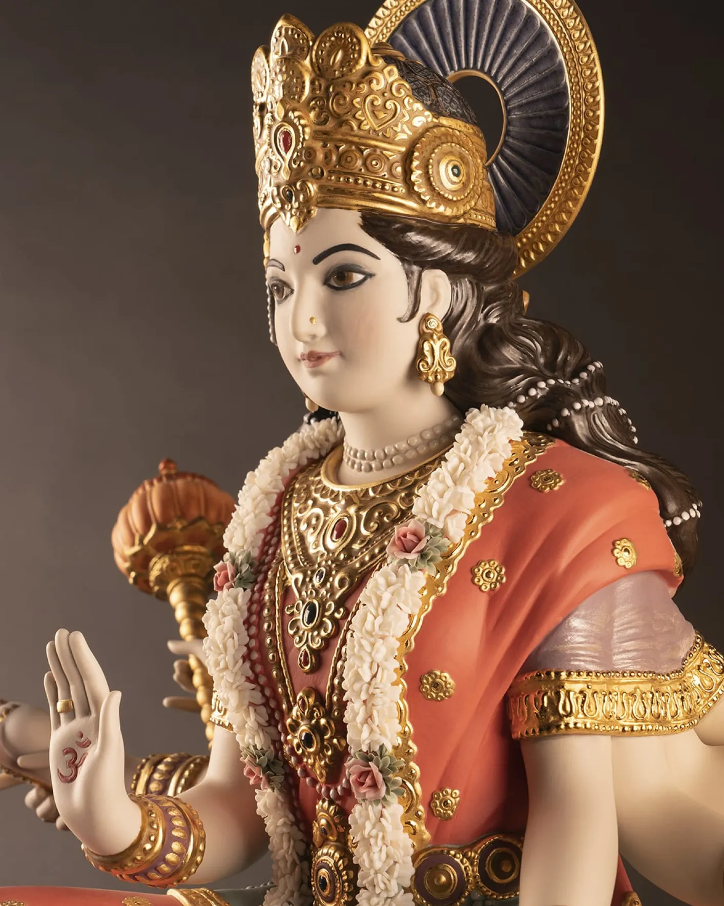 LladroGoddess Durga Figurine