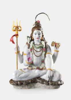 LladroLord Shiva Figurine