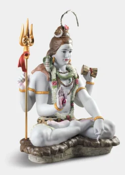 LladroLord Shiva Figurine