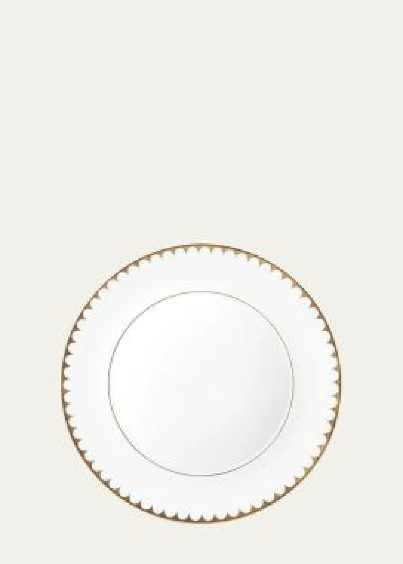 L'ObjetAegean Filet Gold Dinner Plate