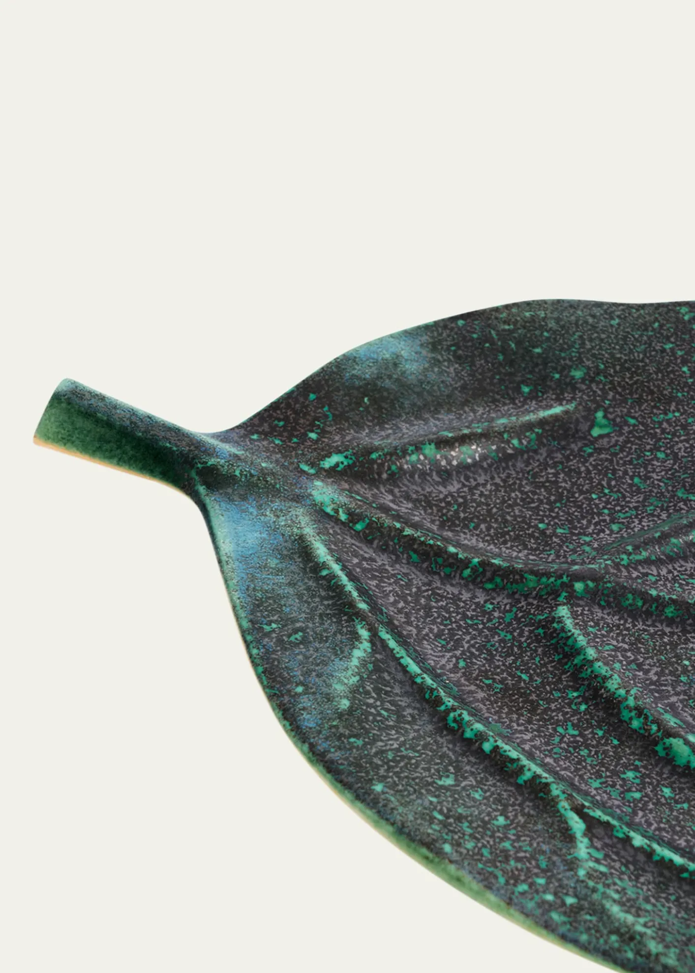 L'ObjetCenote Large Leaf Platter