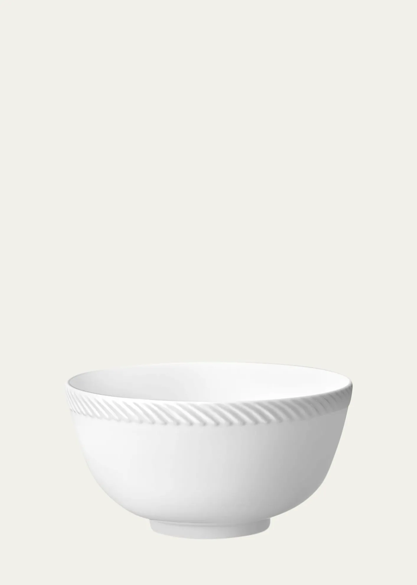 L'ObjetCorde Cereal Bowl, White