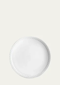 L'ObjetCorde Dinner Plate, White