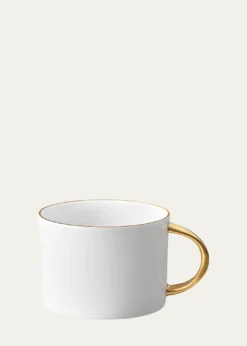 L'ObjetCorde Tea Cup, White/Gold