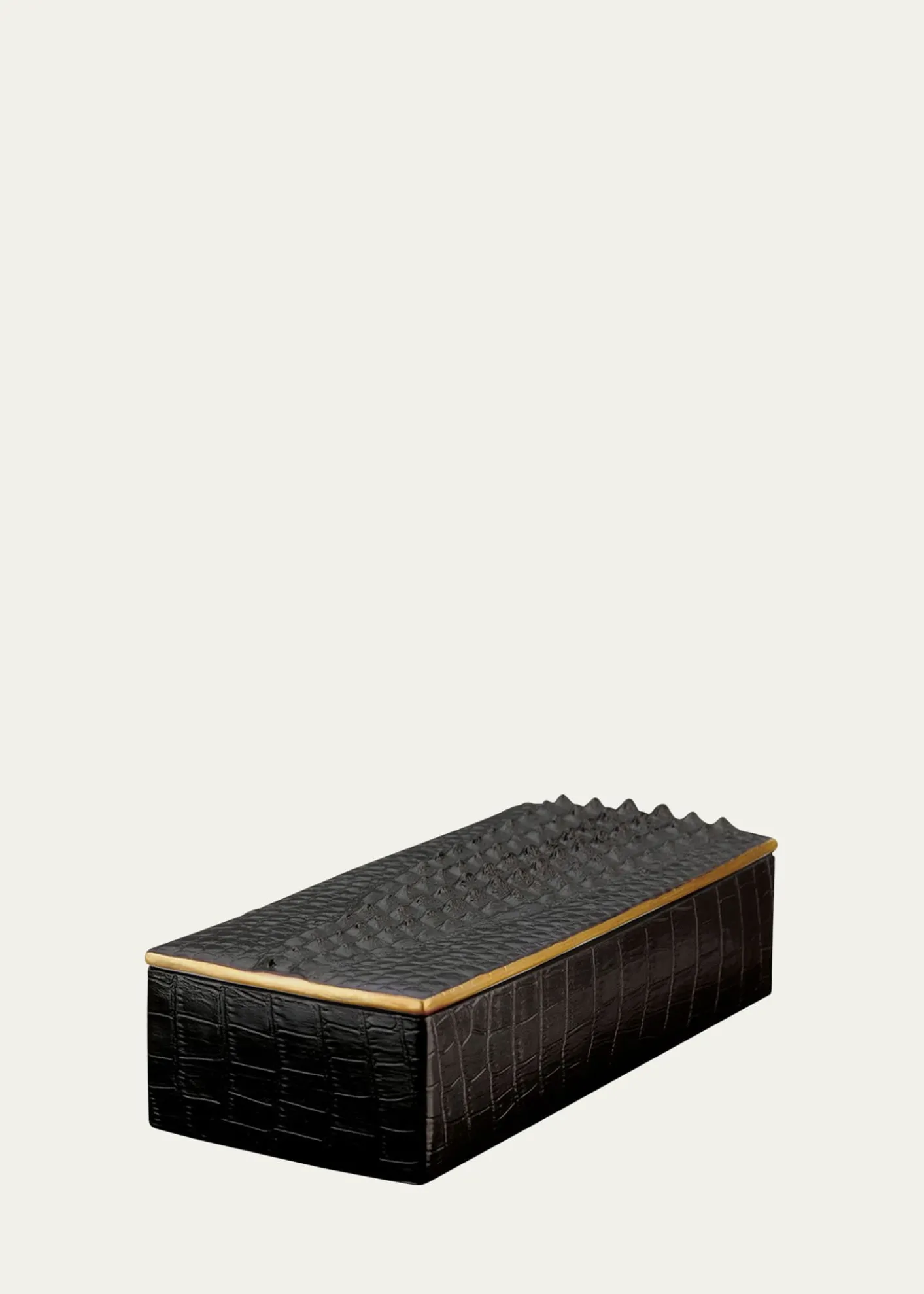 L'ObjetCrocodile Rectangular Box