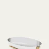 L'ObjetDeco Leaves Large Serving Boat