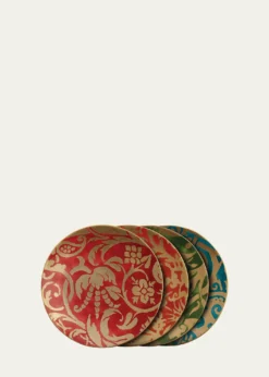 L'ObjetFortuny Assorted Dessert Plates, Set of 4