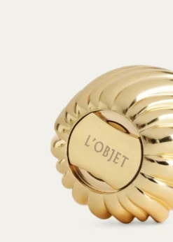 L'ObjetGold-Tone Ripple Spice Jewels Set of 2