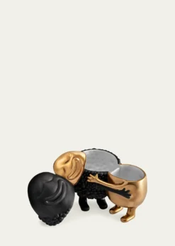 L'ObjetHaas Huggers Box, Black/Gold