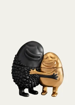 L'ObjetHaas Huggers Box, Black/Gold