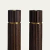 L'ObjetIonic Salt & Pepper Mills, Smoked Oak