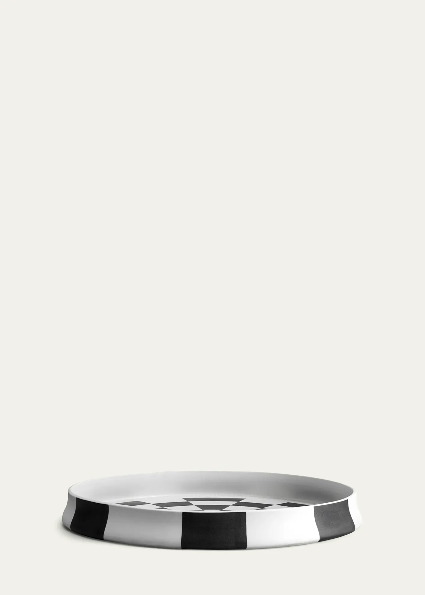 L'ObjetLarge Damier Round Platter