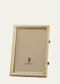 L'ObjetPave Gold Picture Frame, 8" x 10"