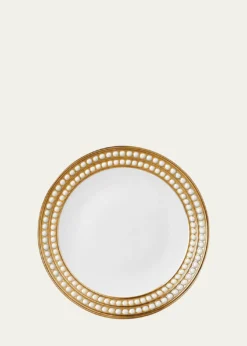 L'ObjetPerlee Gold Dessert Plate