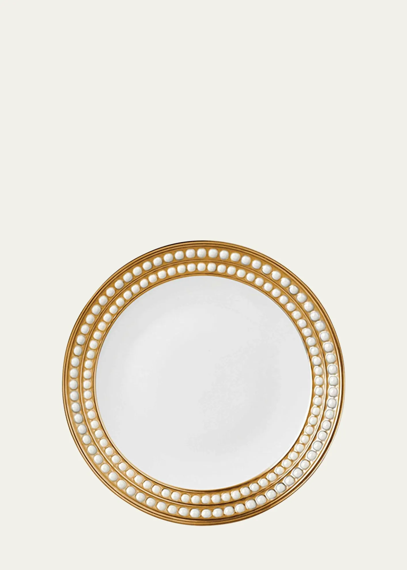 L'ObjetPerlee Gold Dessert Plate