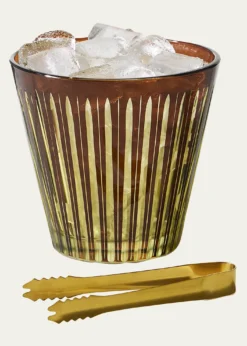 L'ObjetPrism Glass Ice Bucket with Tongs