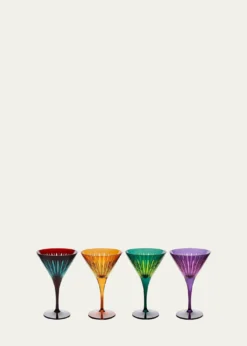 L'ObjetPrism Martini Glasses, Set of 4