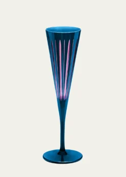 L'ObjetPrism 6 oz. Champagne Flutes, Set of 4
