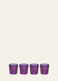 L'ObjetPrism 13 oz. Double Old-Fashioned Glasses, Set of 4