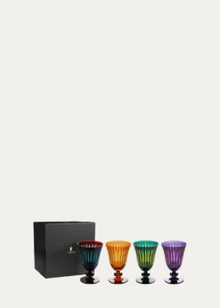 L'ObjetPrism 9 oz. Wine Glasses, Set of 4