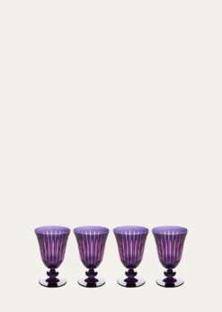 L'ObjetPrism 9 oz. Wine Glasses, Set of 4