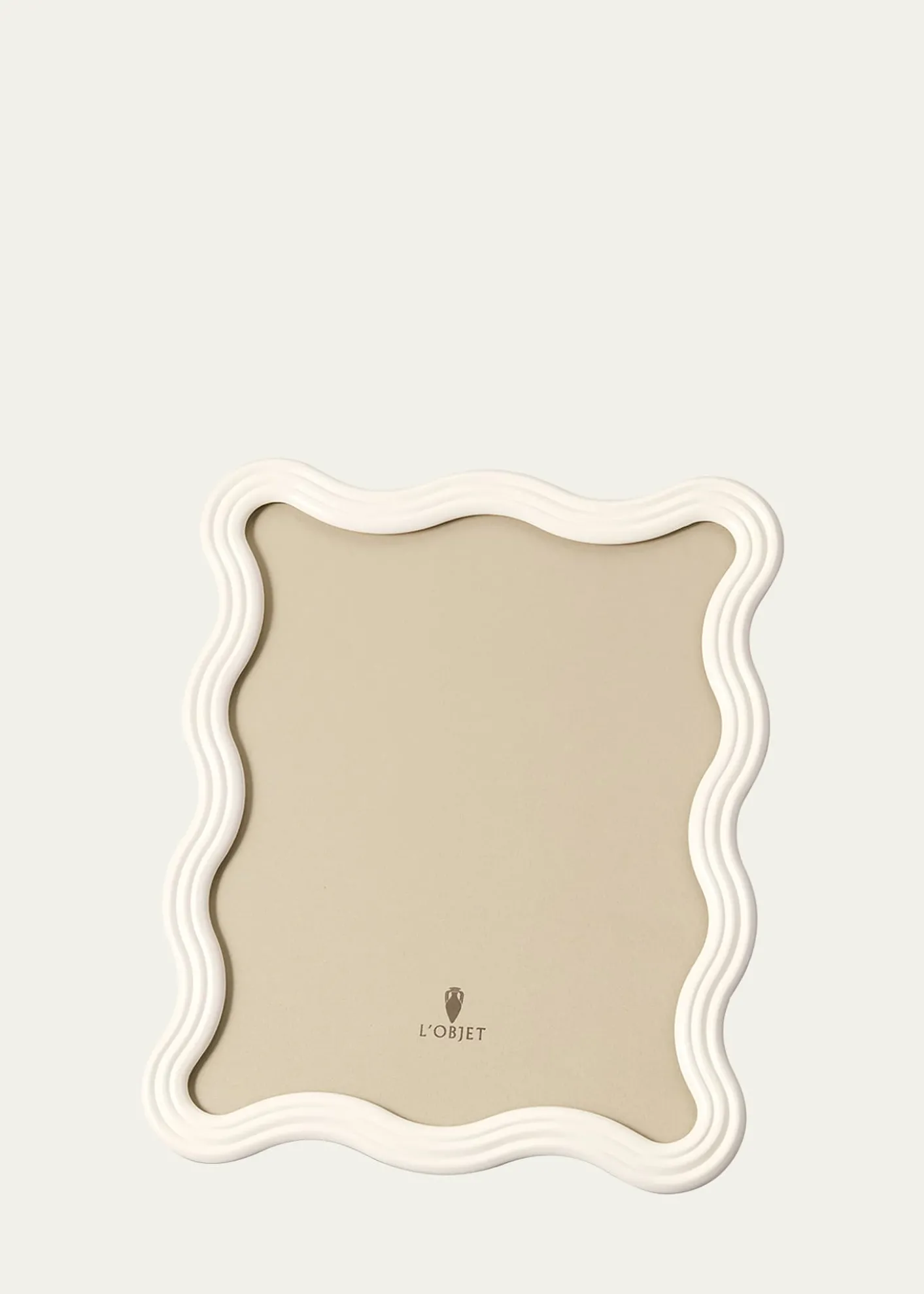 L'ObjetRipple Enamel Photo Frame, 8" x 10"