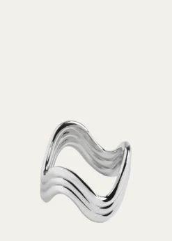 L'ObjetRipple Napkin Rings Jewels, Set of 4