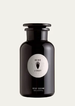 L'ObjetRose Noir Bath Salt, 17 oz.