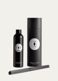 L'ObjetRose Noire Apothecary Diffuser Oil + Reeds Refill, 8 oz.