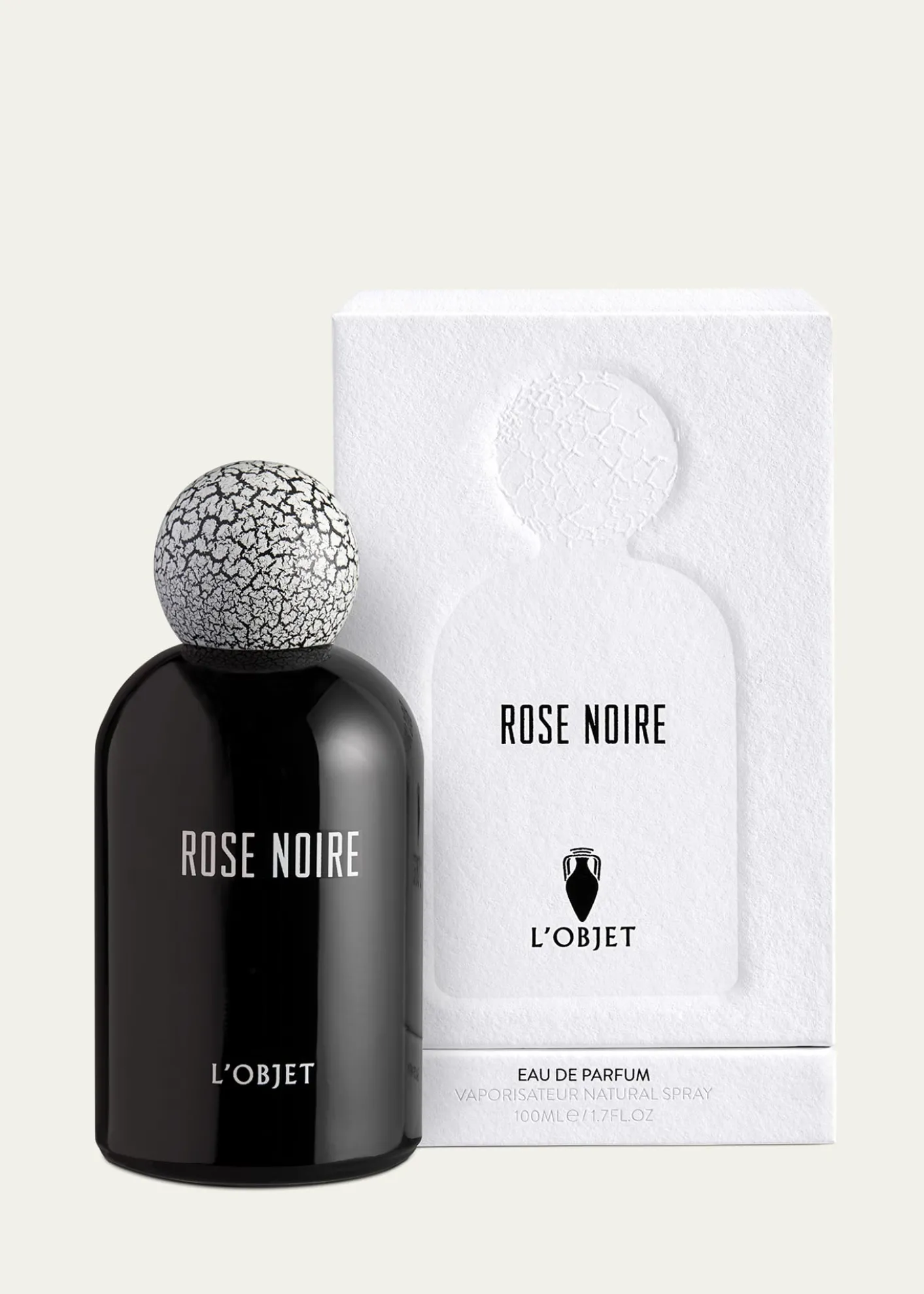 L'ObjetRose Noire Eau de Parfum, 3.4 oz.