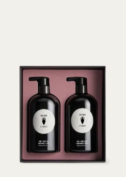L'ObjetRose Noire Gift Set: Soap + Lotion, 2 x 17 oz.