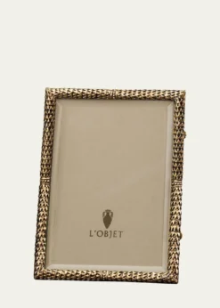 L'ObjetScales Gold-Plated 8" x 10" Picture Frame