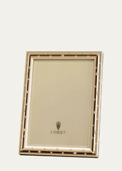 L'ObjetStars Gold Picture Frame, 4" x 6"
