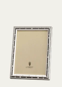 L'ObjetStars Platinum Picture Frame, 5" x 7"
