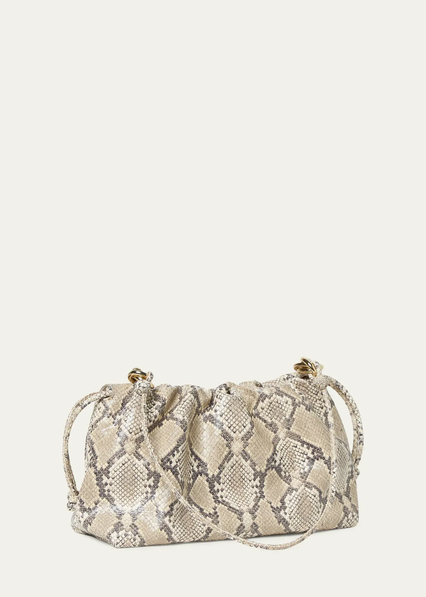 Loeffler RandallKiri Snakeskin Shoulder Bag