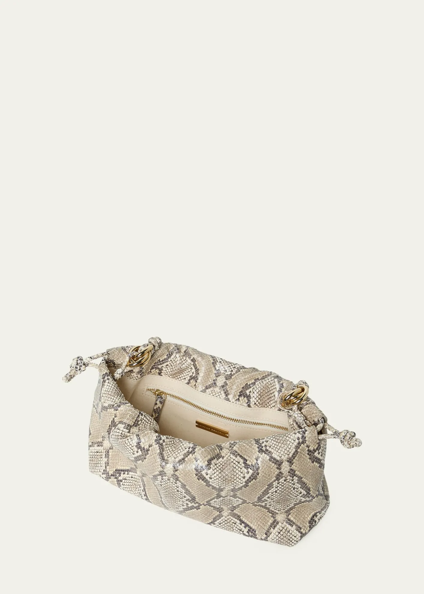 Loeffler RandallKiri Snakeskin Shoulder Bag