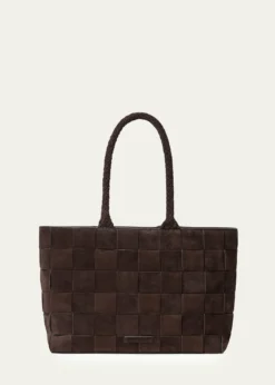 Loeffler RandallKlara Woven Suede Tote Bag