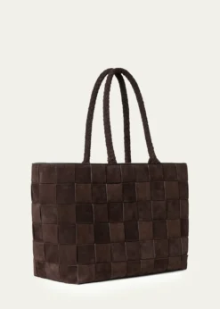 Loeffler RandallKlara Woven Suede Tote Bag
