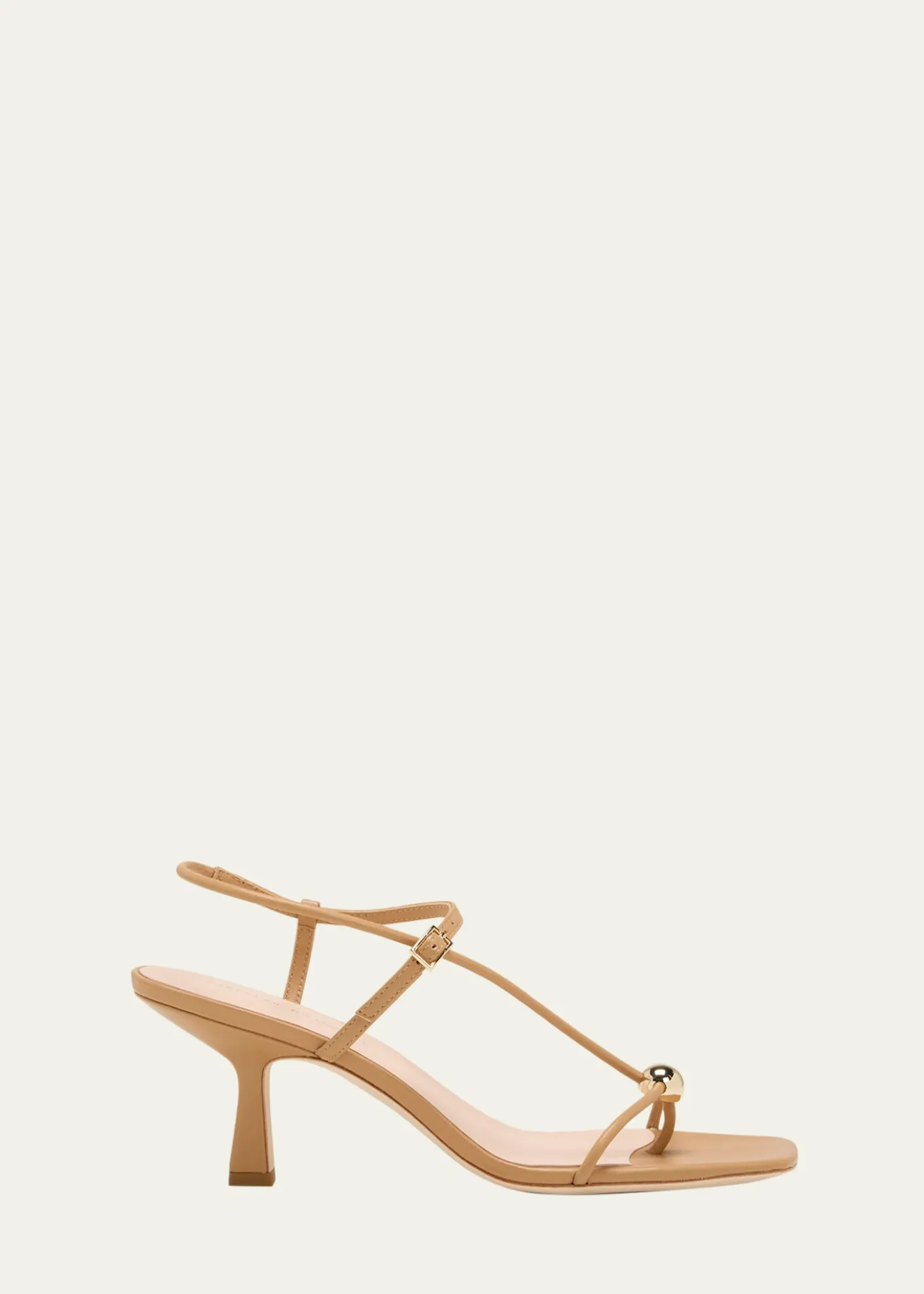 Loeffler RandallTriana Strappy Leather Dome Sandals