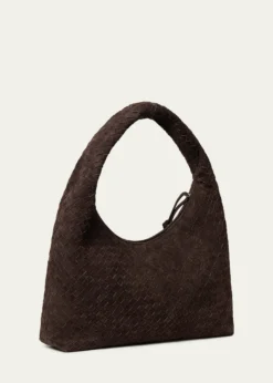 Loeffler RandallWillow Woven Suede Shoulder Bag
