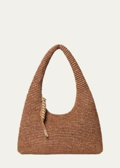 Loeffler RandallWillow Woven Raffia Hobo Bag