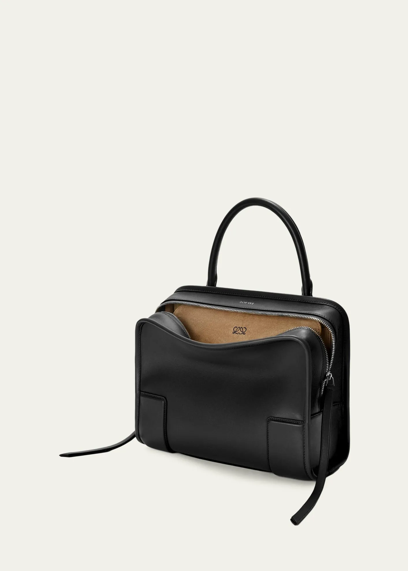 LoeweAmazona 180 Medium Leather Top-Handle Bag
