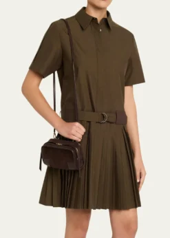 LoeweAmazona 180 Mini Suede Top-Handle Bag