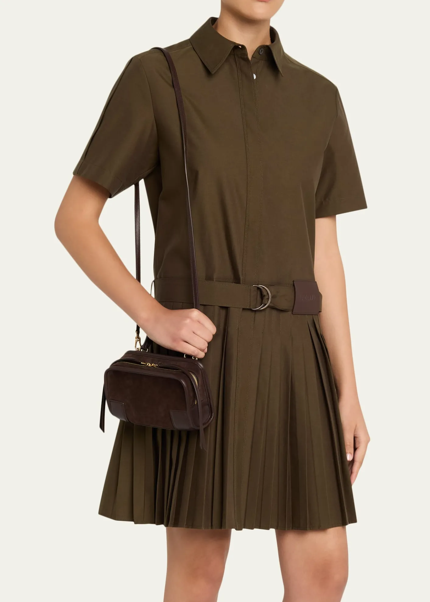 LoeweAmazona 180 Mini Suede Top-Handle Bag