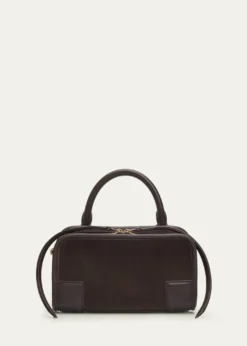 LoeweAmazona 180 Mini Suede Top-Handle Bag