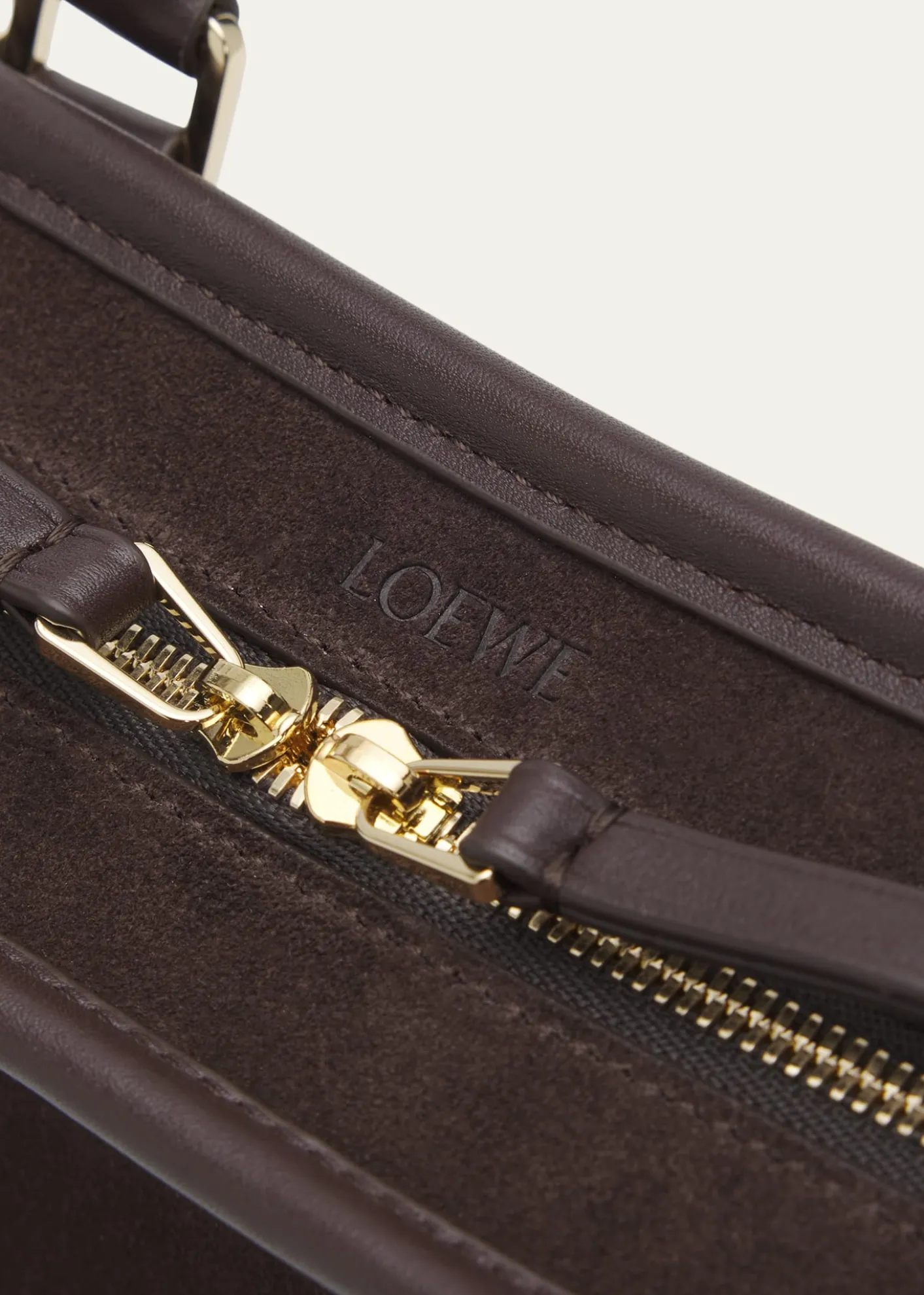 LoeweAmazona 180 Mini Suede Top-Handle Bag